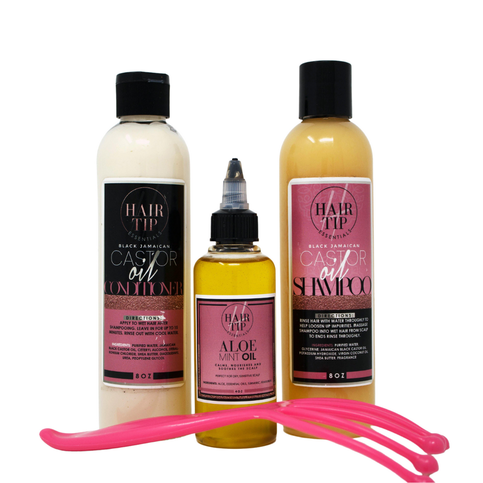 Shampoo Treatment Bundle w/ free scalp massager
